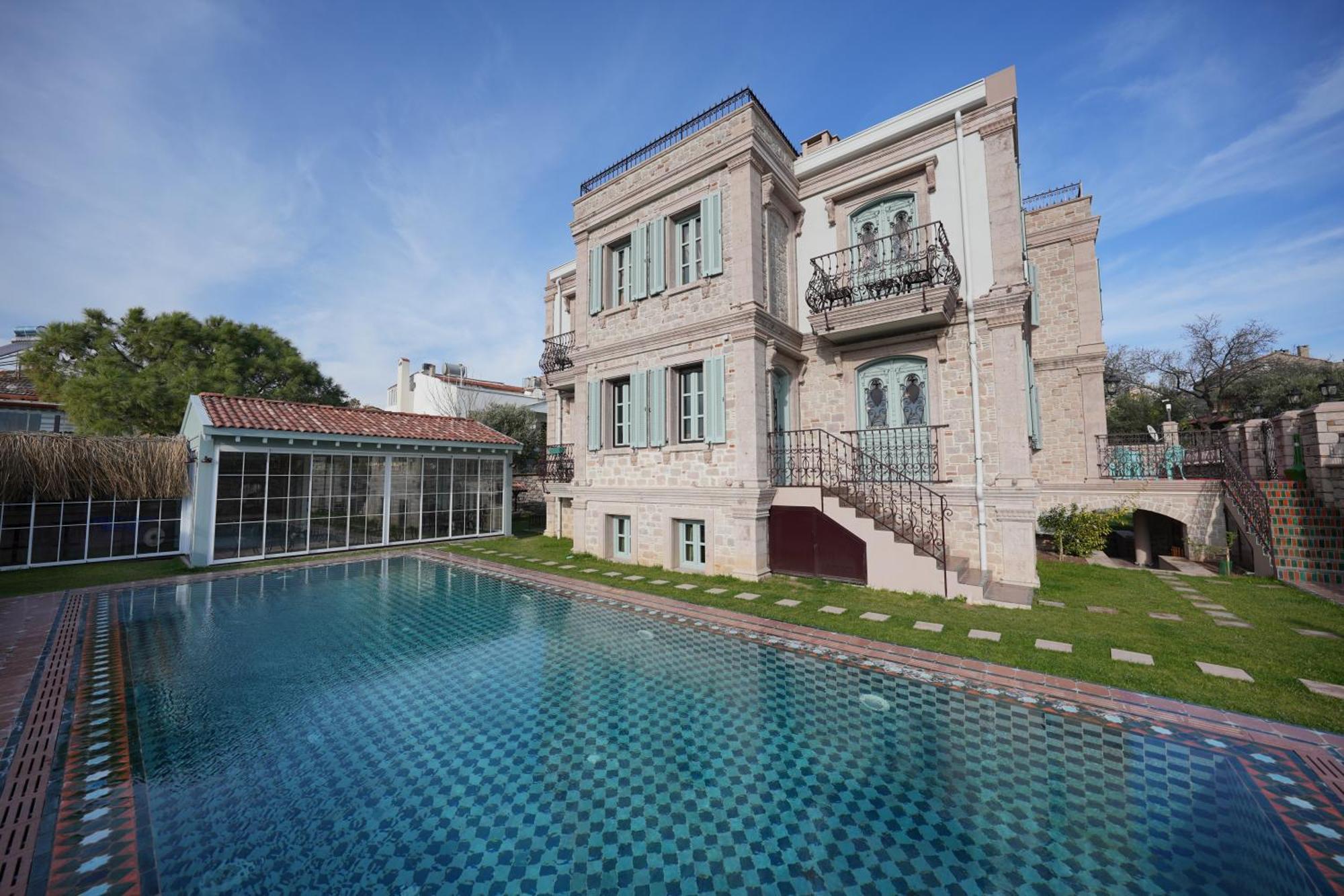 Hotel Naz Su Cunda Exteriér fotografie